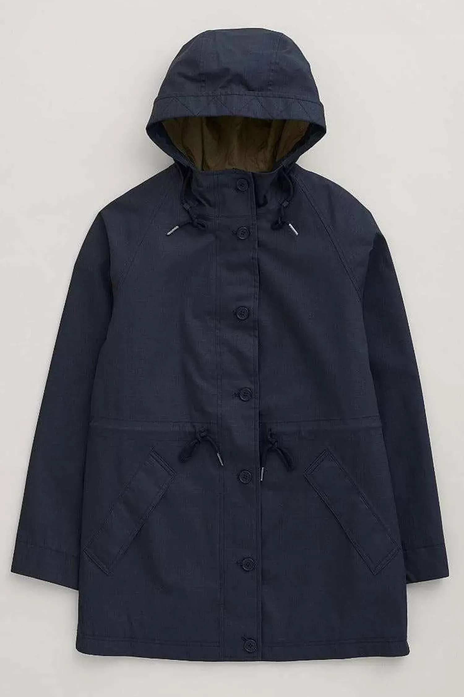 Coats & Jackets<Seasalt Cornwall Fulmar Waterproof Coat Night Sea