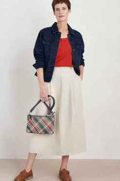 Tops<Seasalt Cornwall Gala Scoop Neck T-Shirt Tomato