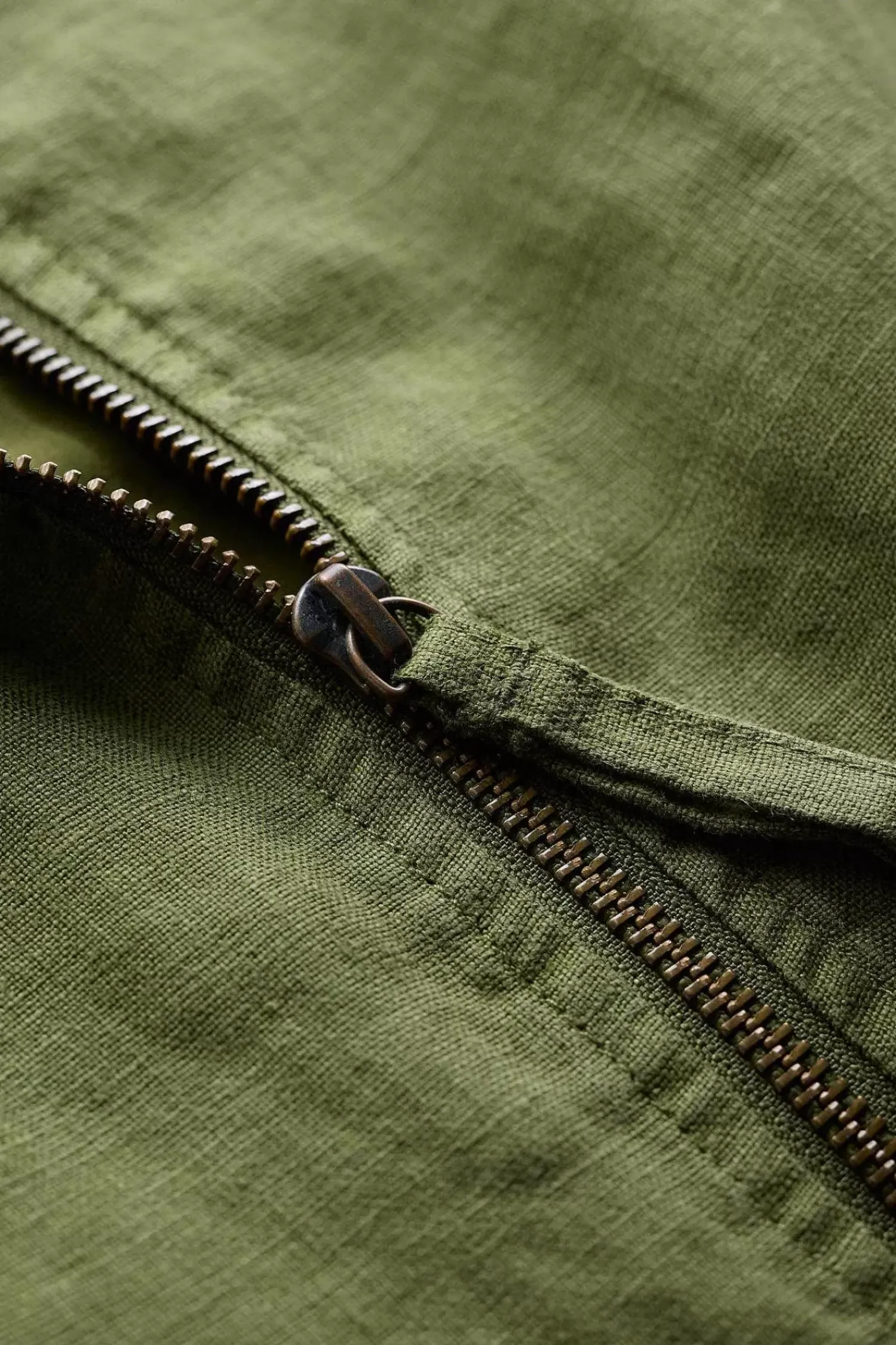 Coats & Jackets<Seasalt Cornwall Galleon Zip Through Linen Jacket Heath