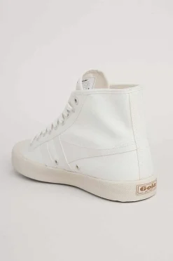 Shoes<Seasalt Cornwall Gola High Top Coaster Trainer Off White