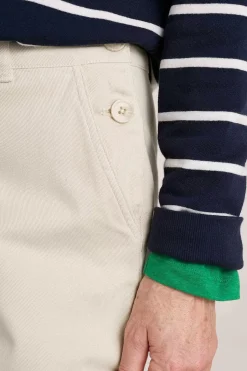 Trousers & Shorts<Seasalt Cornwall Hannafore View Full Length Wide Leg Trousers Limestone