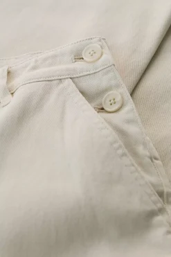 Trousers & Shorts<Seasalt Cornwall Hannafore View Full Length Wide Leg Trousers Limestone