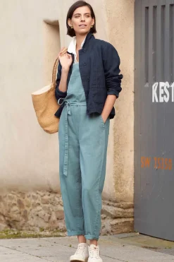 Trousers & Shorts<Seasalt Cornwall Heather Bell Tie Strap Jumpsuit Wade