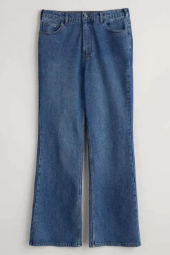 Trousers & Shorts<Seasalt Cornwall Highmore Bootcut Jeans Mid Wash