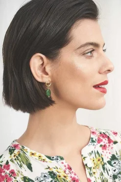 Jewellery<Seasalt Cornwall Juliot Drop Earrings Copse Brass Mix