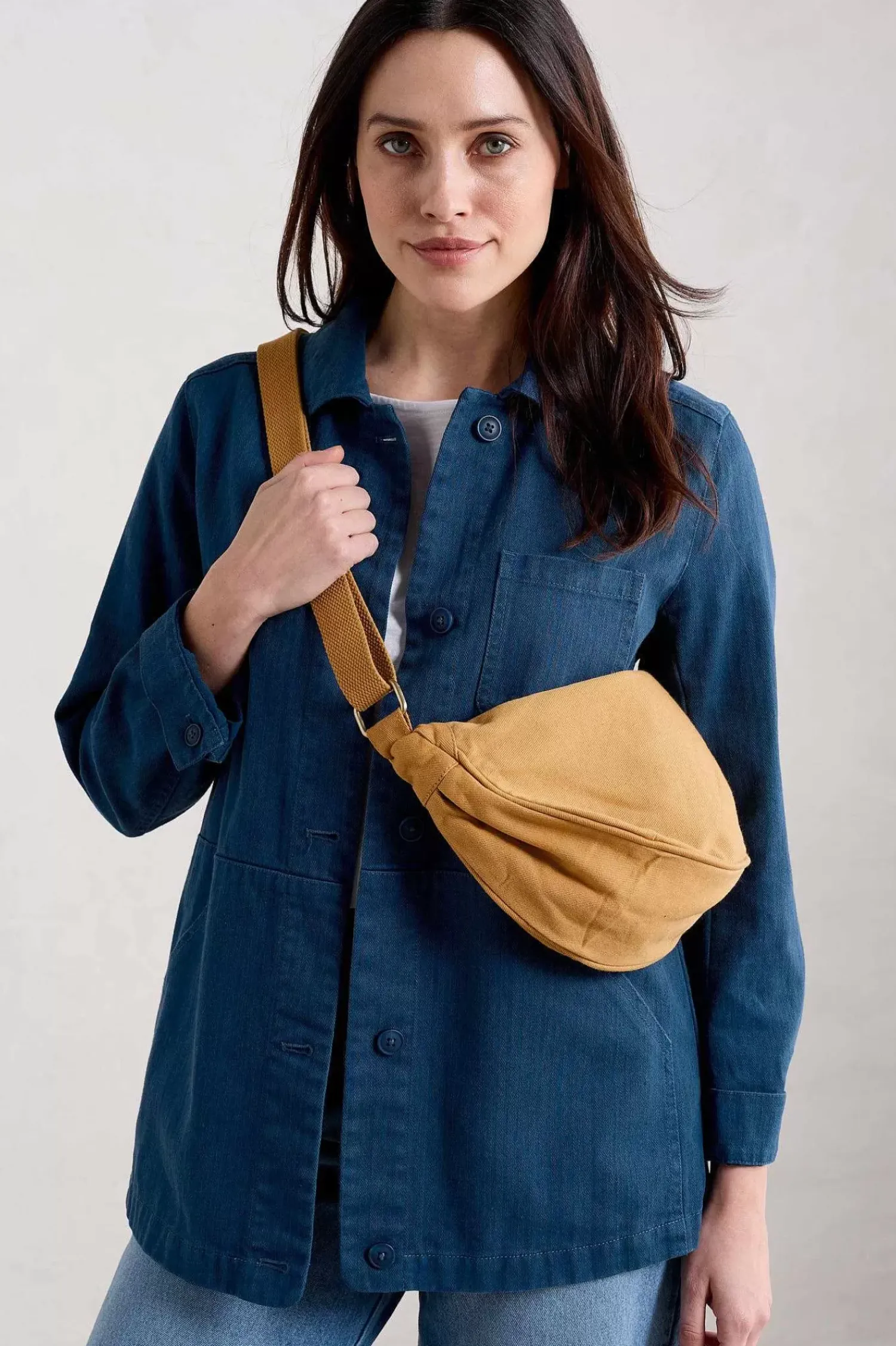 Bags<Seasalt Cornwall Kevern Cross Body Sling Bag Dark Sienna