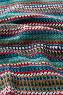 Knitwear<Seasalt Cornwall Little Grebe Fair Isle Vest Paving Path Seaway Multi