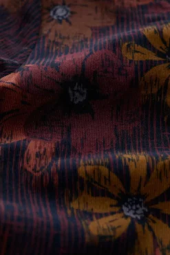 Tunics<Seasalt Cornwall Loganberry Organic Cotton Tunic Floral Loom Maritime