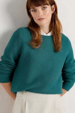 Knitwear<Seasalt Cornwall Makers Cotton Jumper Wreckage