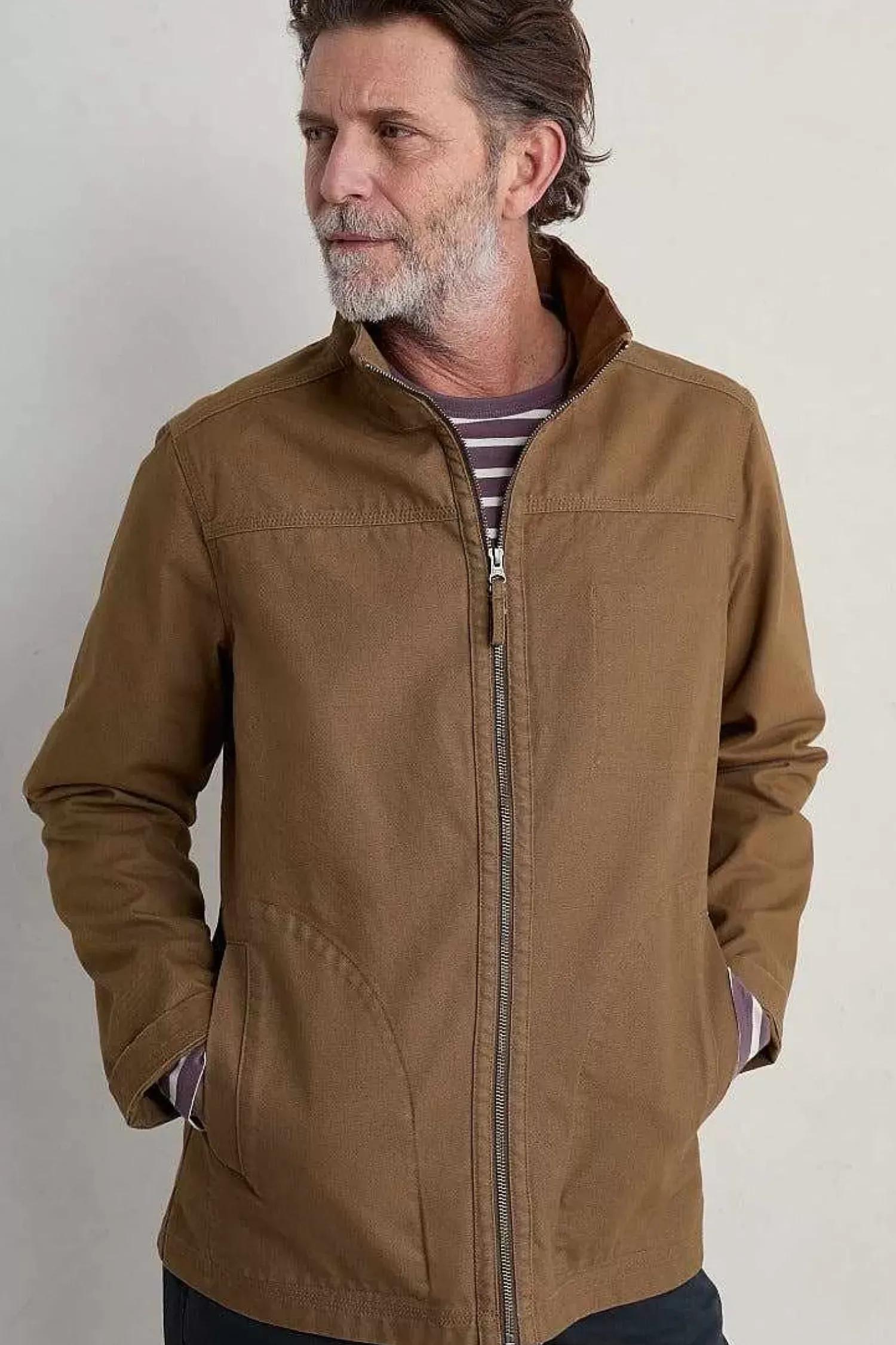 Coats & Jackets<Seasalt Cornwall Men's Barwis Jacket Gully