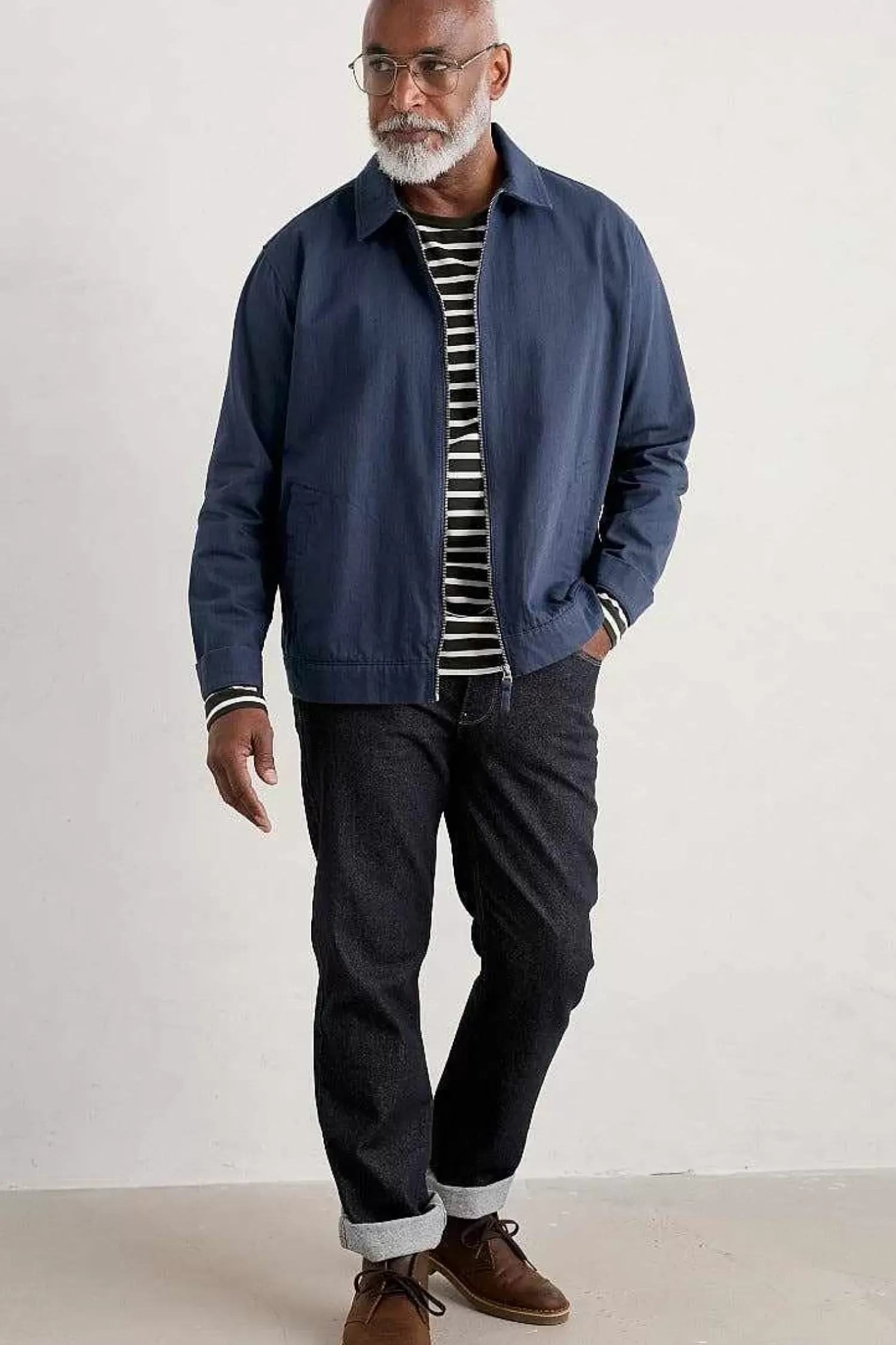 Coats & Jackets<Seasalt Cornwall Men's Bilander Jacket Sea Cave