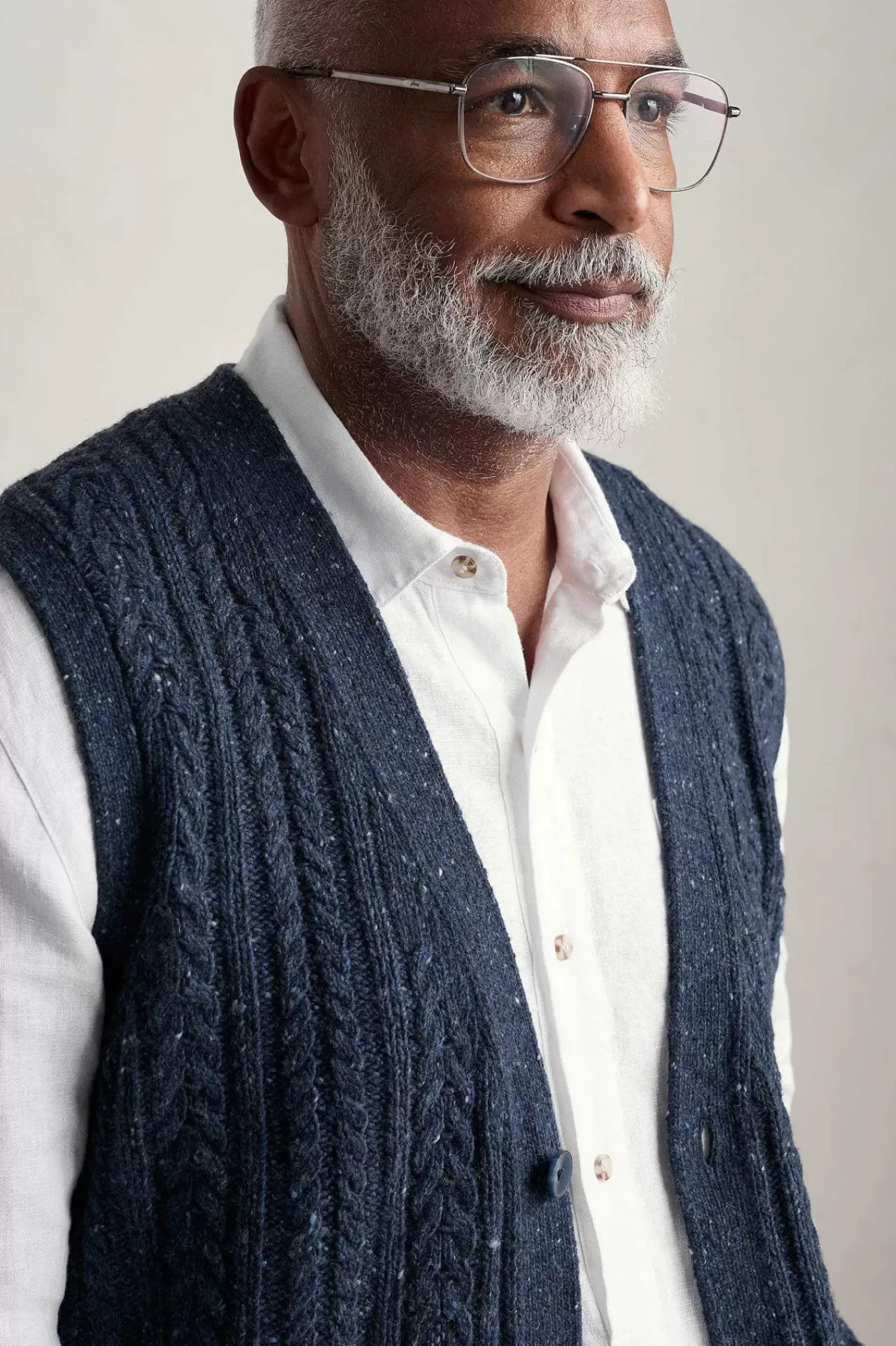 Knitwear<Seasalt Cornwall Men's Boulder Perch Knitted Vest Maritime