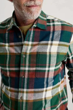 Tops & T-Shirts<Seasalt Cornwall Men's Fathomer Checked Shirt Rhythm Multi