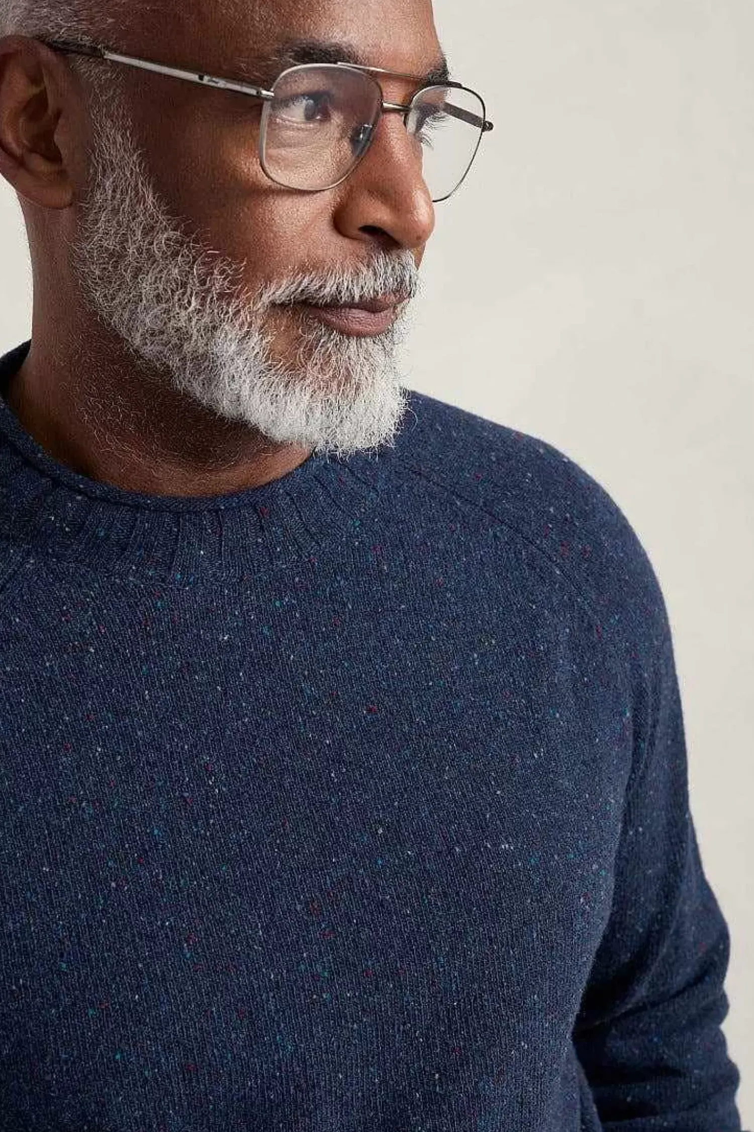 Knitwear<Seasalt Cornwall Men's Fitcher Knitted Jumper French Blue