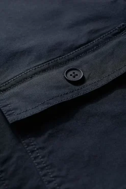 Coats & Jackets<Seasalt Cornwall Men's Foundry Overshirt Jacket Inkwell