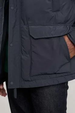 Coats & Jackets<Seasalt Cornwall Men's Gatekeeper Waterproof Puffer Coat Inkwell