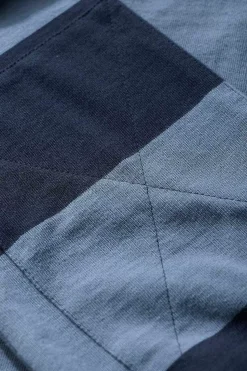 Tops & T-Shirts<Seasalt Cornwall Men's Herdsman Organic Cotton Rugby Top Page Blue Sail