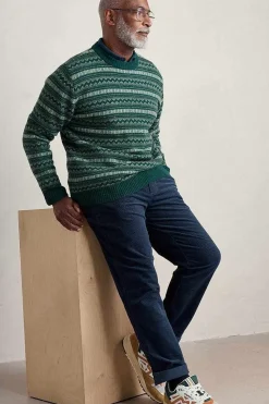 Knitwear<Seasalt Cornwall Men's Layline Fair Isle Jumper Cockles Multi