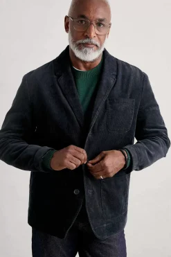Coats & Jackets<Seasalt Cornwall Men's Plantsman Cord Blazer Inkwell