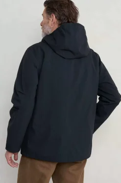 Coats & Jackets<Seasalt Cornwall Men's Porthcurno Waterproof Jacket Inkwell