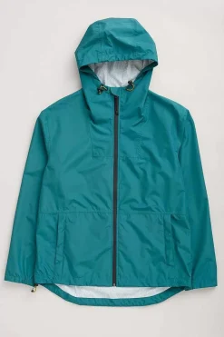 Coats & Jackets<Seasalt Cornwall Men's Sailing Time Lightweight Waterproof Jacket Lake