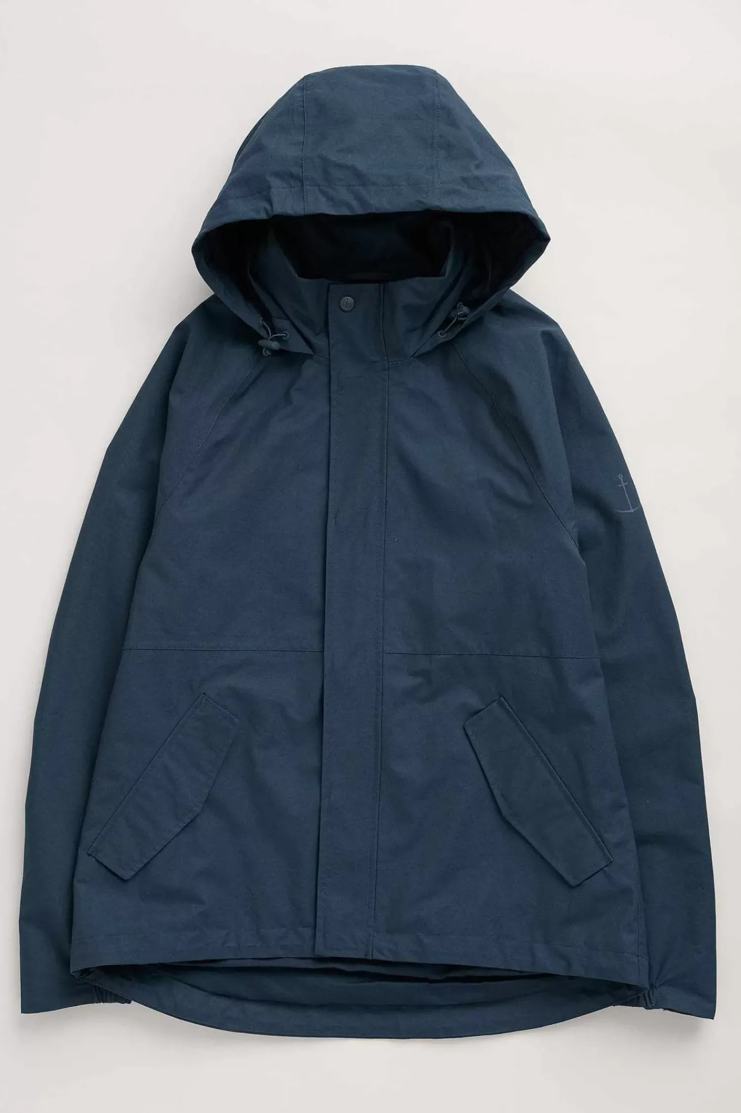 Coats & Jackets<Seasalt Cornwall Men's Sea Edge Waterproof Coat Squid Ink