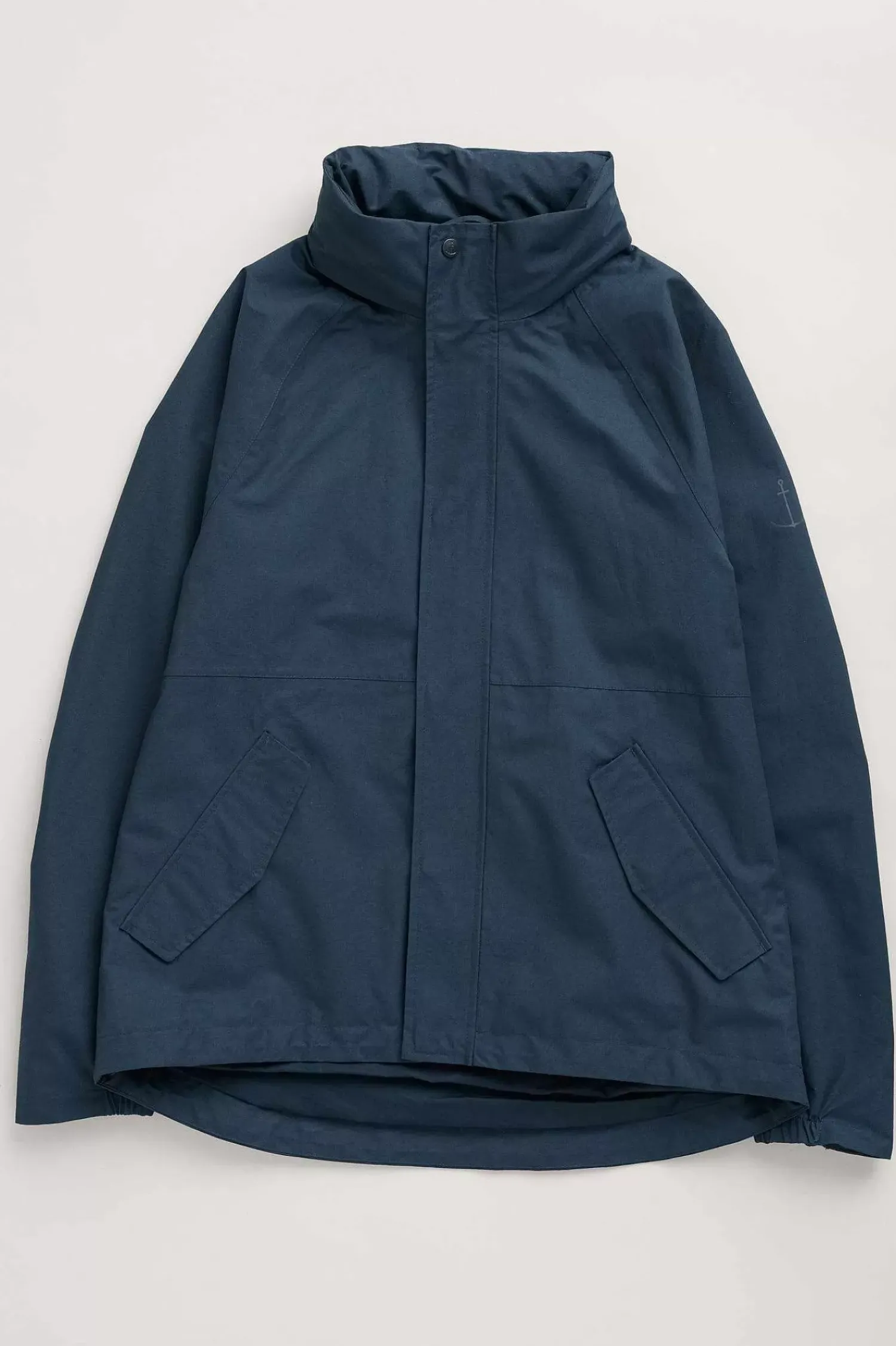 Coats & Jackets<Seasalt Cornwall Men's Sea Edge Waterproof Coat Squid Ink