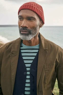 Coats & Jackets<Seasalt Cornwall Men's Towen Organic Cotton Blazer Seagrass