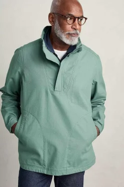 Tops & T-Shirts<Seasalt Cornwall Men's Trelew Smock Sardine