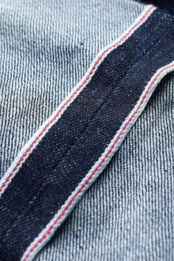 Trousers & Shorts<Seasalt Cornwall Men's Watchman Selvedge Tapered Jeans Dark Indigo Wash