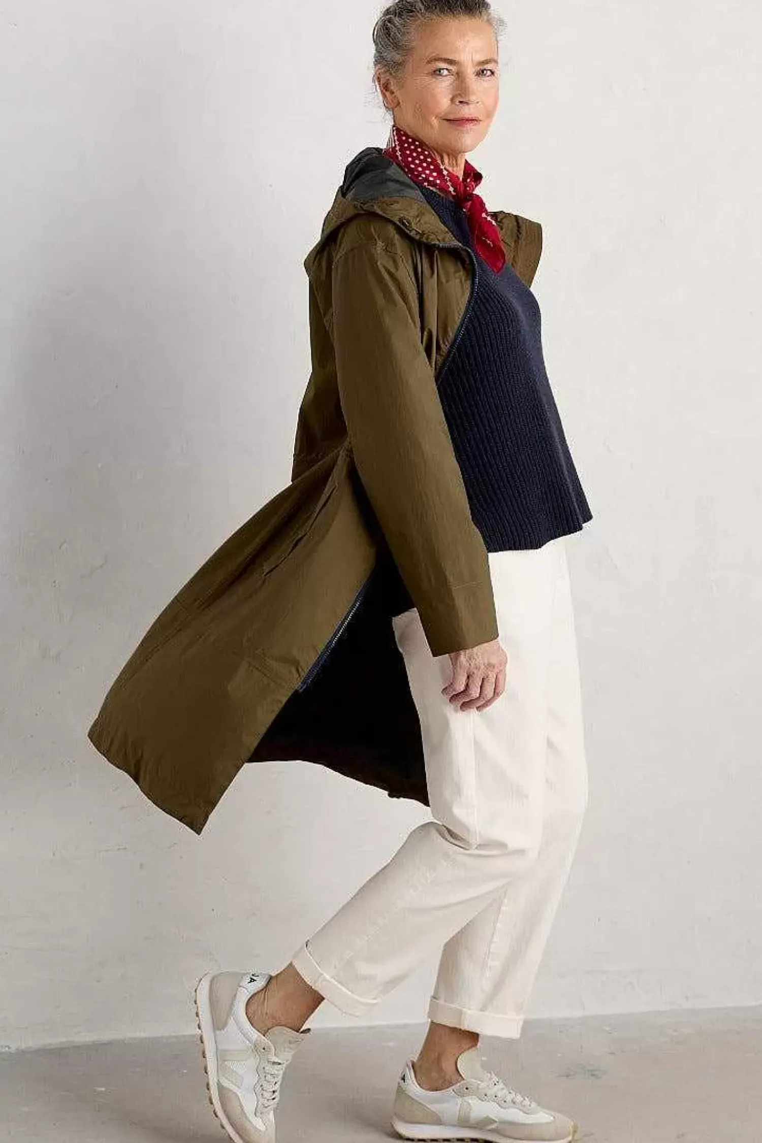 Coats & Jackets<Seasalt Cornwall Mistborne Waterproof Coat Laurel
