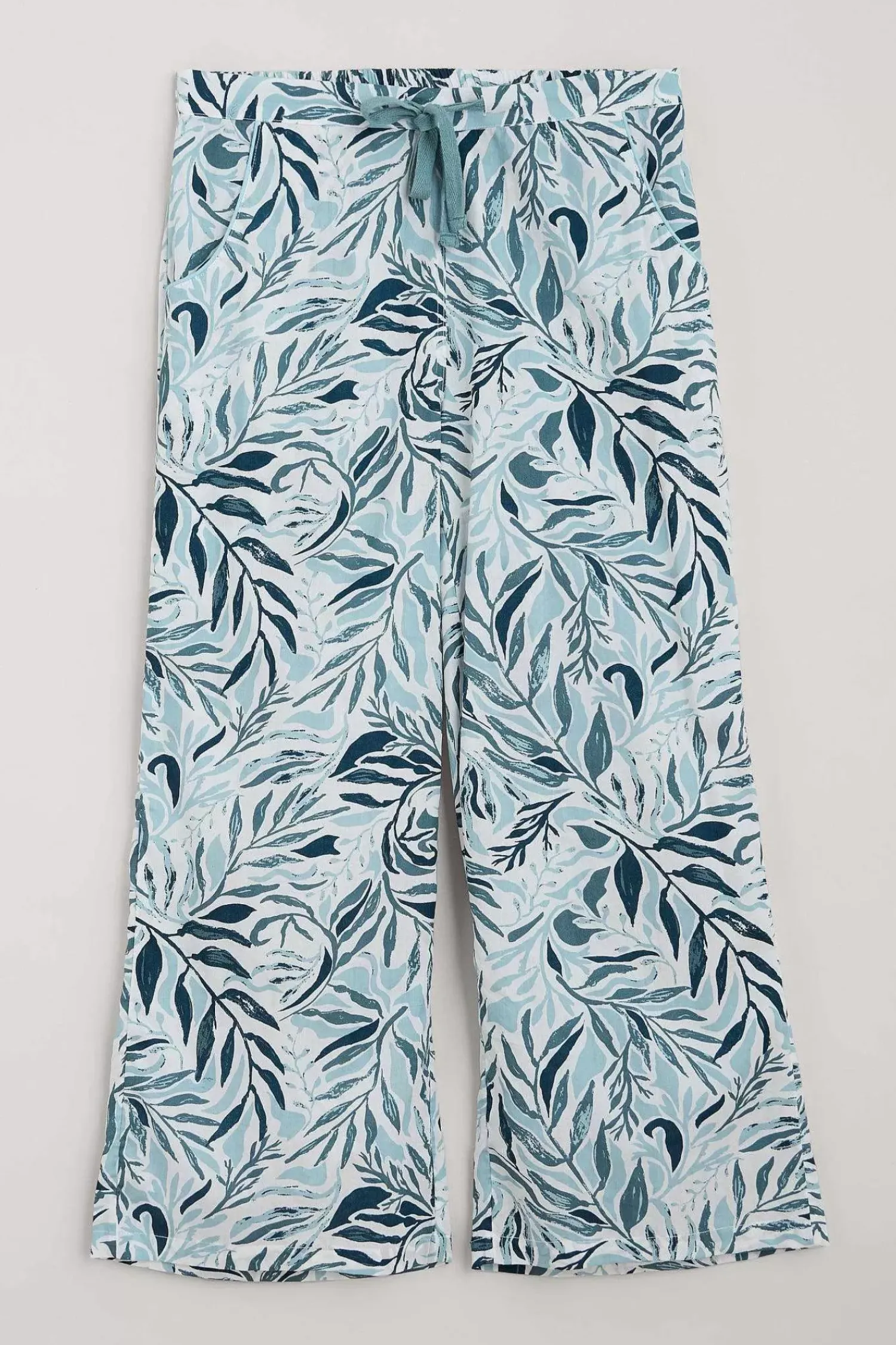 Nightwear<Seasalt Cornwall Nesting Bird Short Sleeve Pyjamas Kelp Forest Reflection