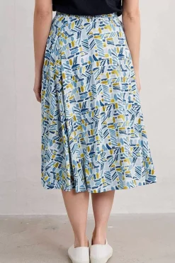 Skirts<Seasalt Cornwall Orchard Jersey Skirt Hedging Marks Saltwater