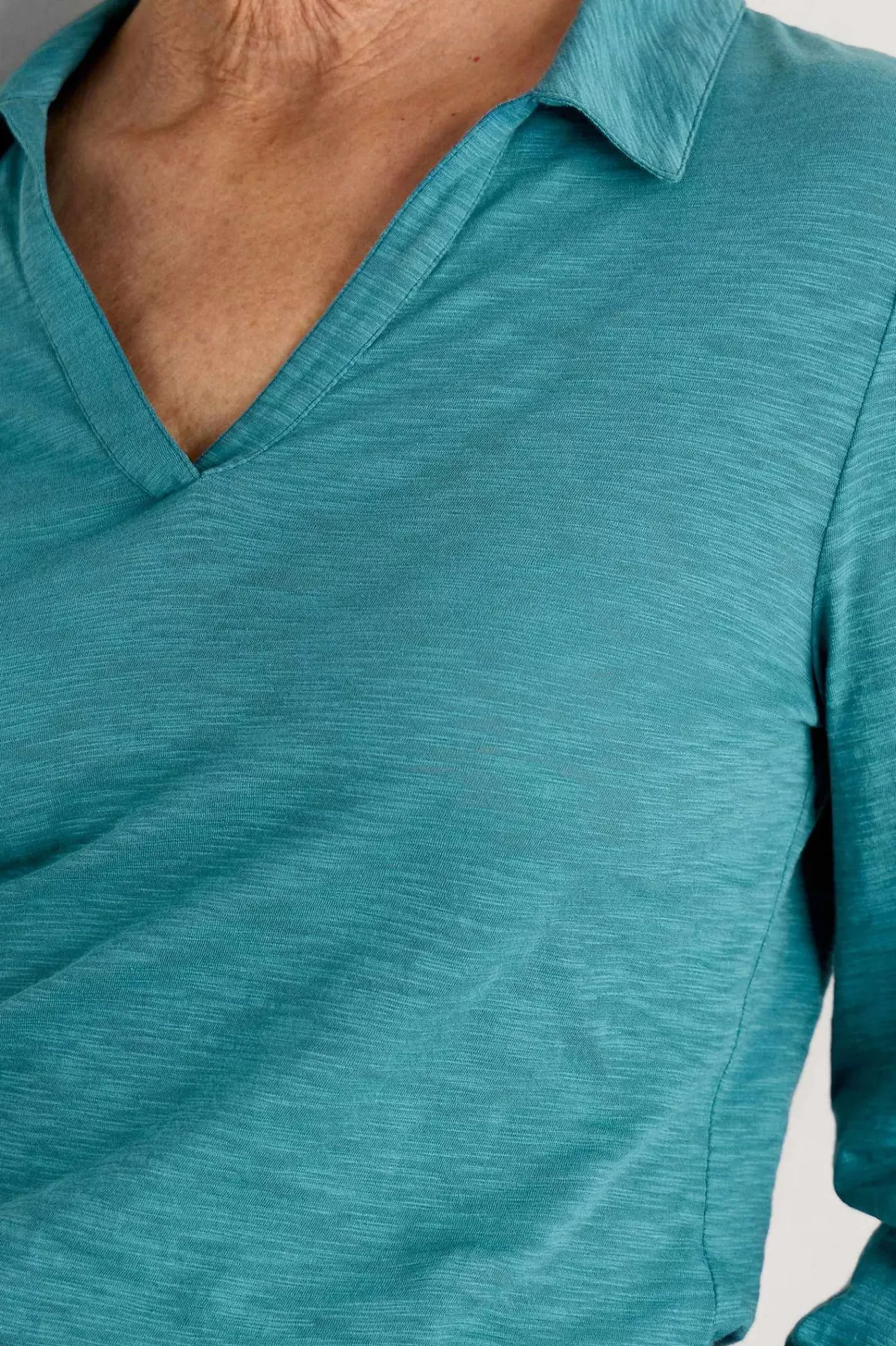 Tops<Seasalt Cornwall Owles Point V-Neck Jersey Shirt Wreckage