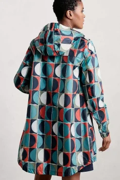 Coats & Jackets<Seasalt Cornwall Pack-It Waterproof Jacket Half Moons Chalk