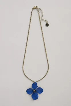 Jewellery<Seasalt Cornwall Pollinator Flower Pendant Lunaria Blue Jay