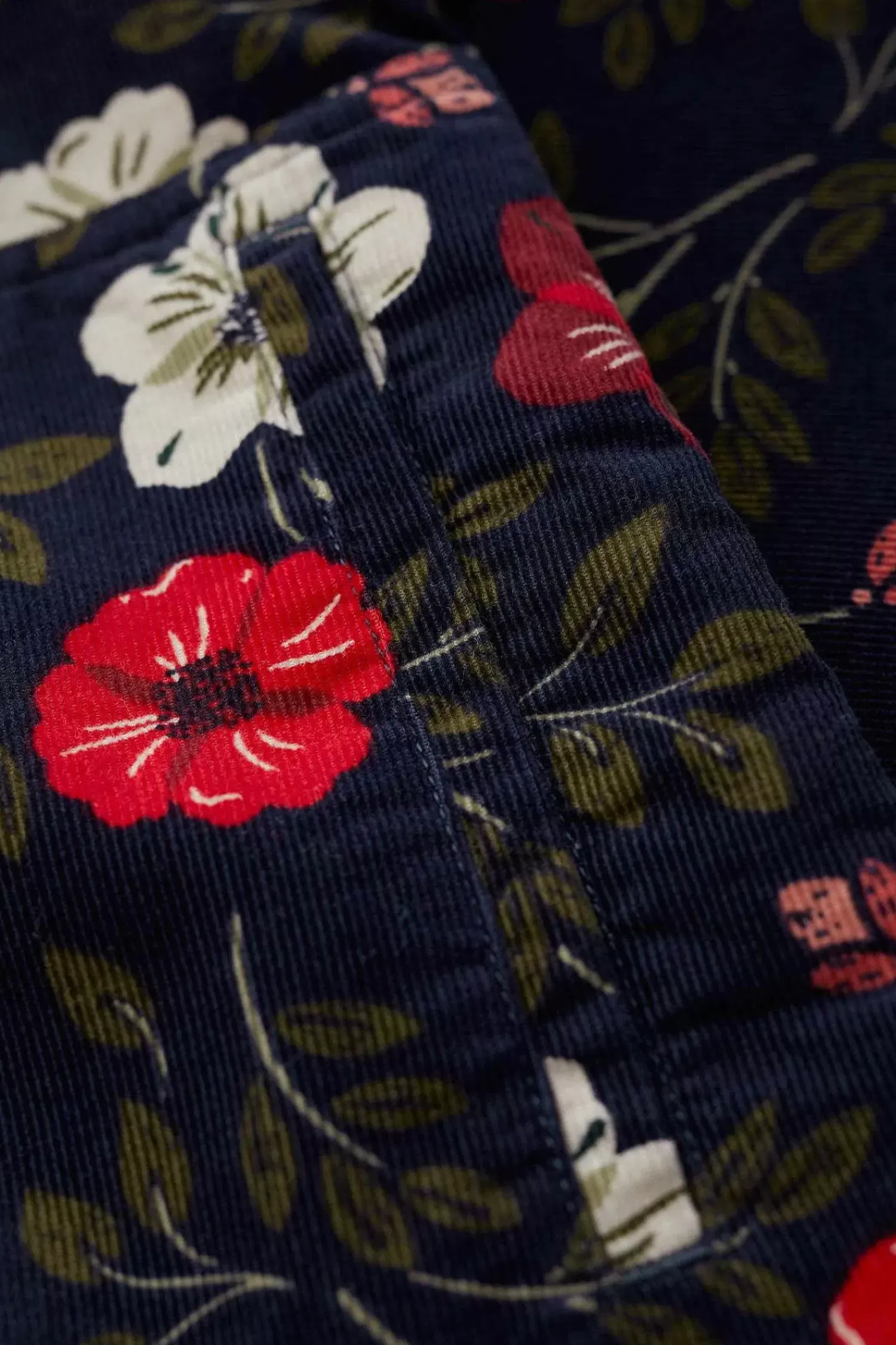 Tunics<Seasalt Cornwall Port Gaverne Needlecord Tunic Floral Cascade Maritime