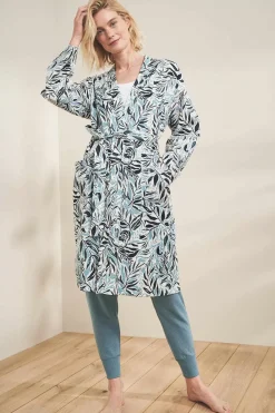 Nightwear<Seasalt Cornwall Pottering Gown Kelp Forest Reflection