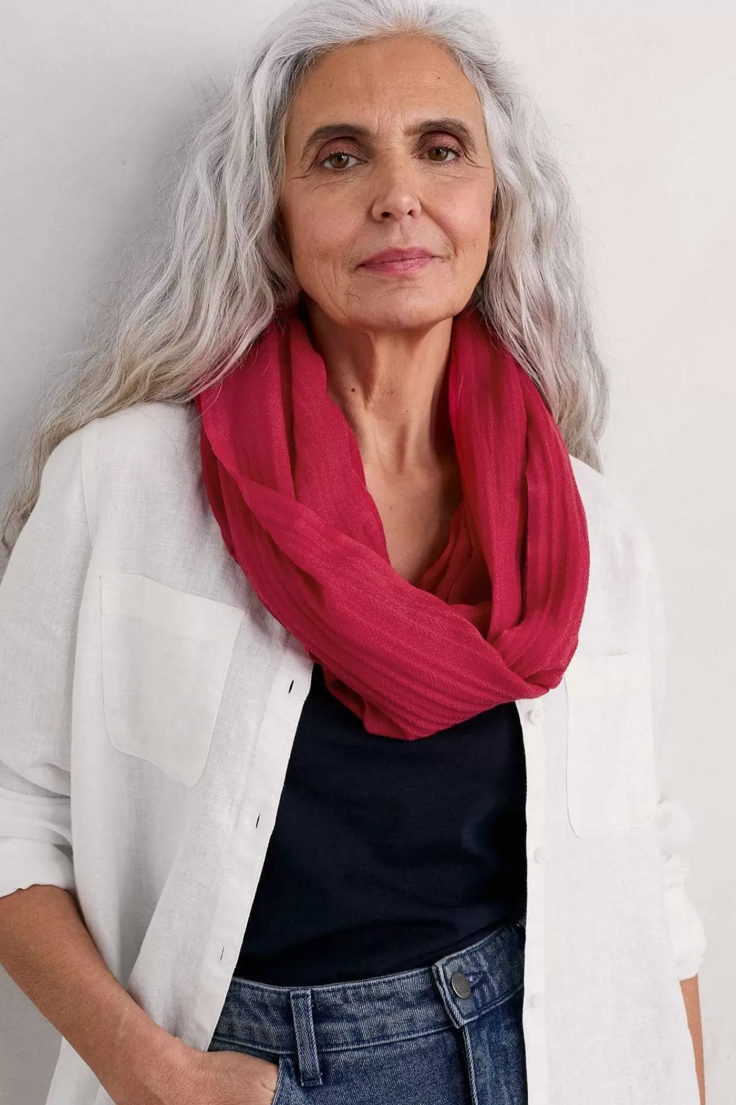 Scarves & Shawls<Seasalt Cornwall Pretty Useful Circle Scarf Sedum