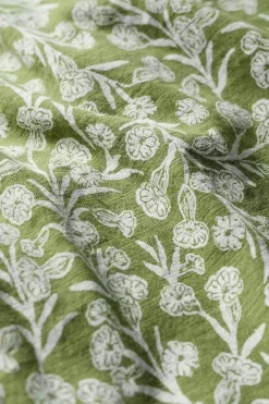 Skirts<Seasalt Cornwall Ready Sail Printed Jersey Midi Skirt Campion Vines Dill