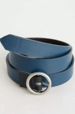 Belts<Seasalt Cornwall Reversible Leather Belt Harbour