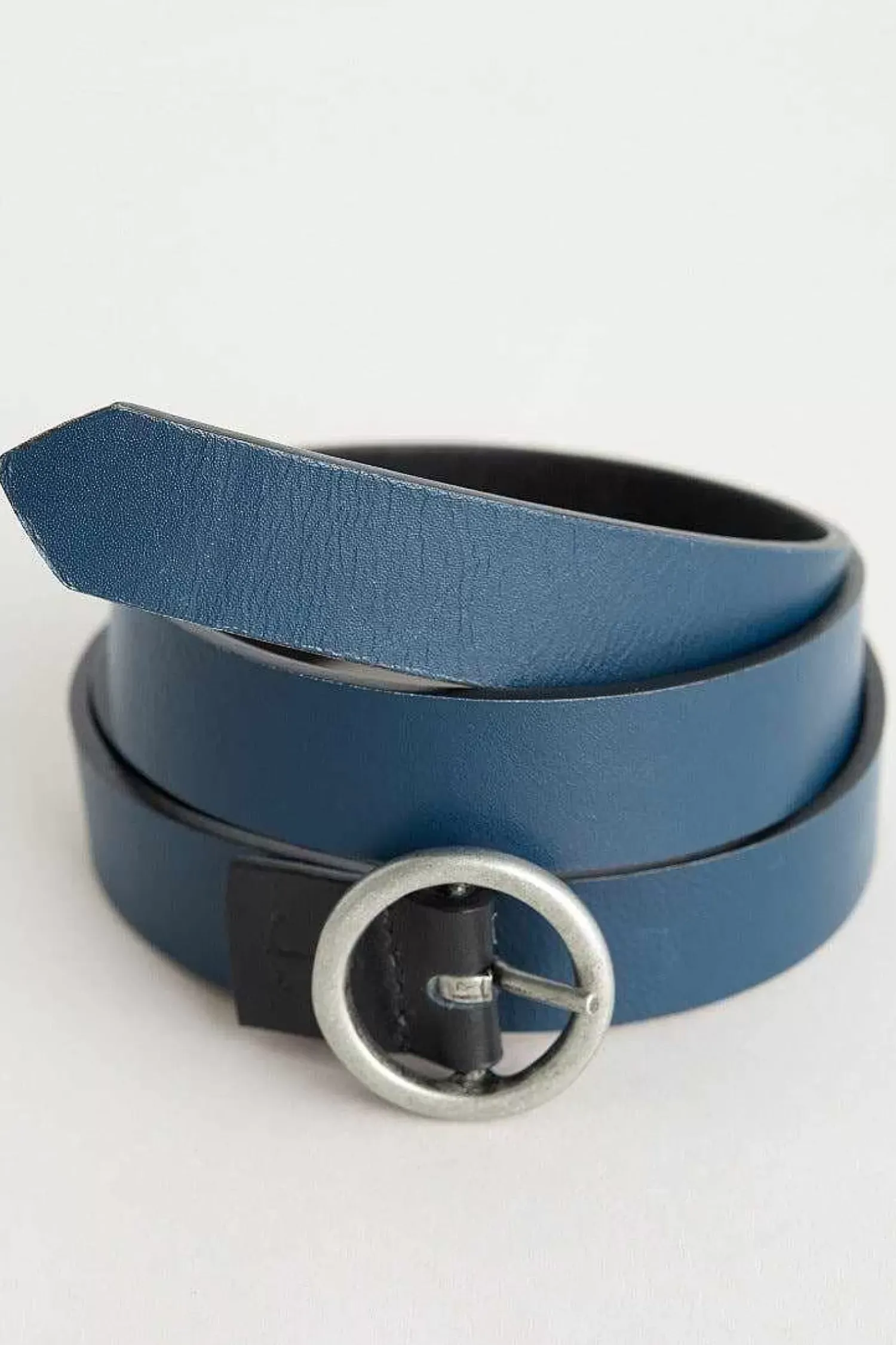 Belts<Seasalt Cornwall Reversible Leather Belt Harbour