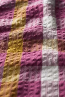 Tops<Seasalt Cornwall Riding High Checked Top Clover Buddleia