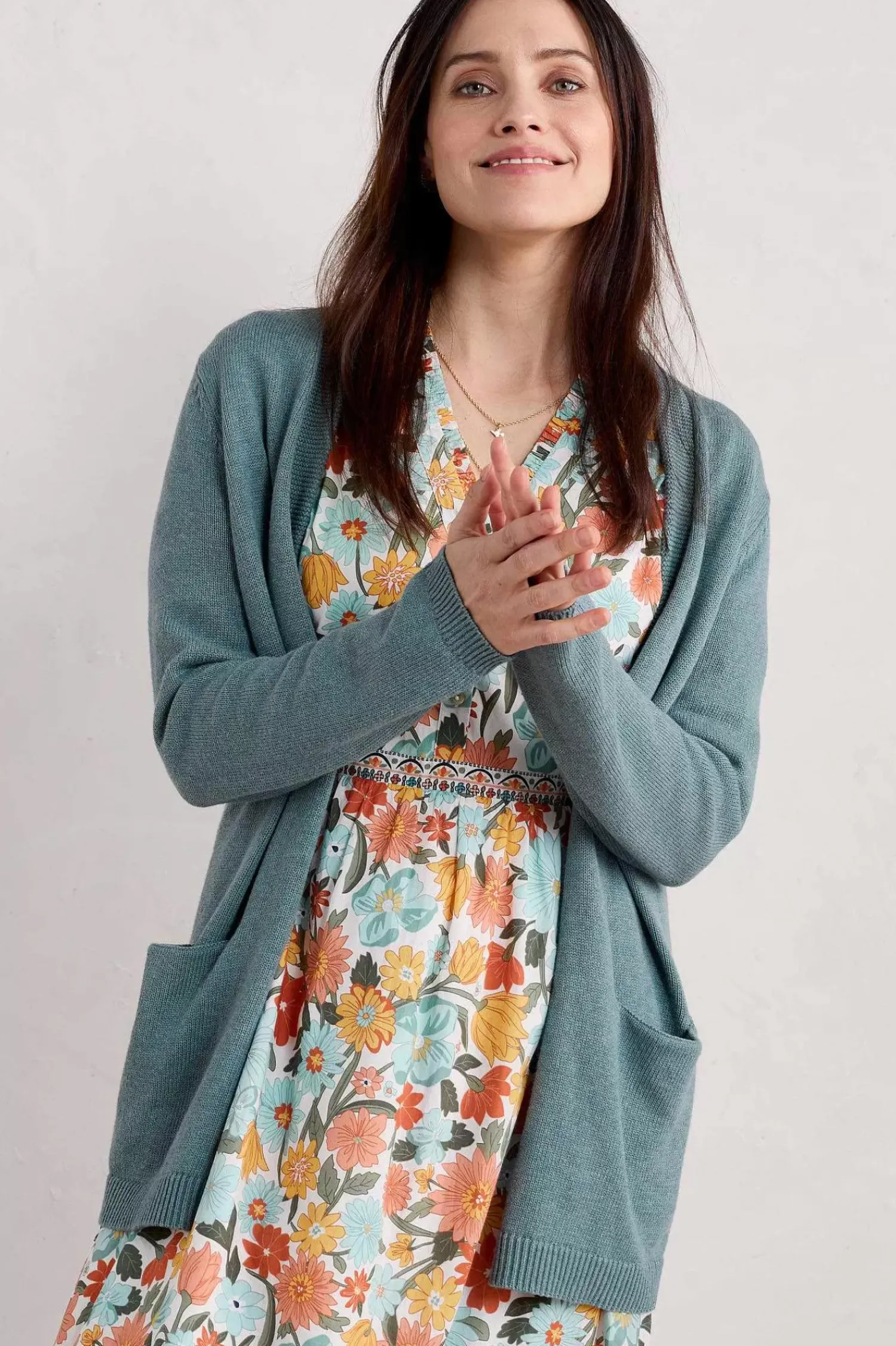 Knitwear<Seasalt Cornwall Riverboat Cardigan Wade