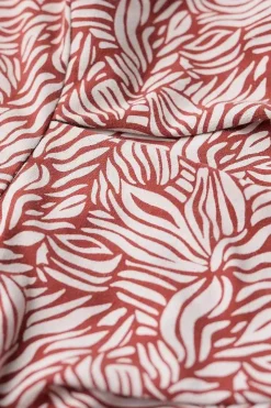 Dresses<Seasalt Cornwall Riviera Fit-And-Flare Jersey Dress Sand Ripples Barn Red