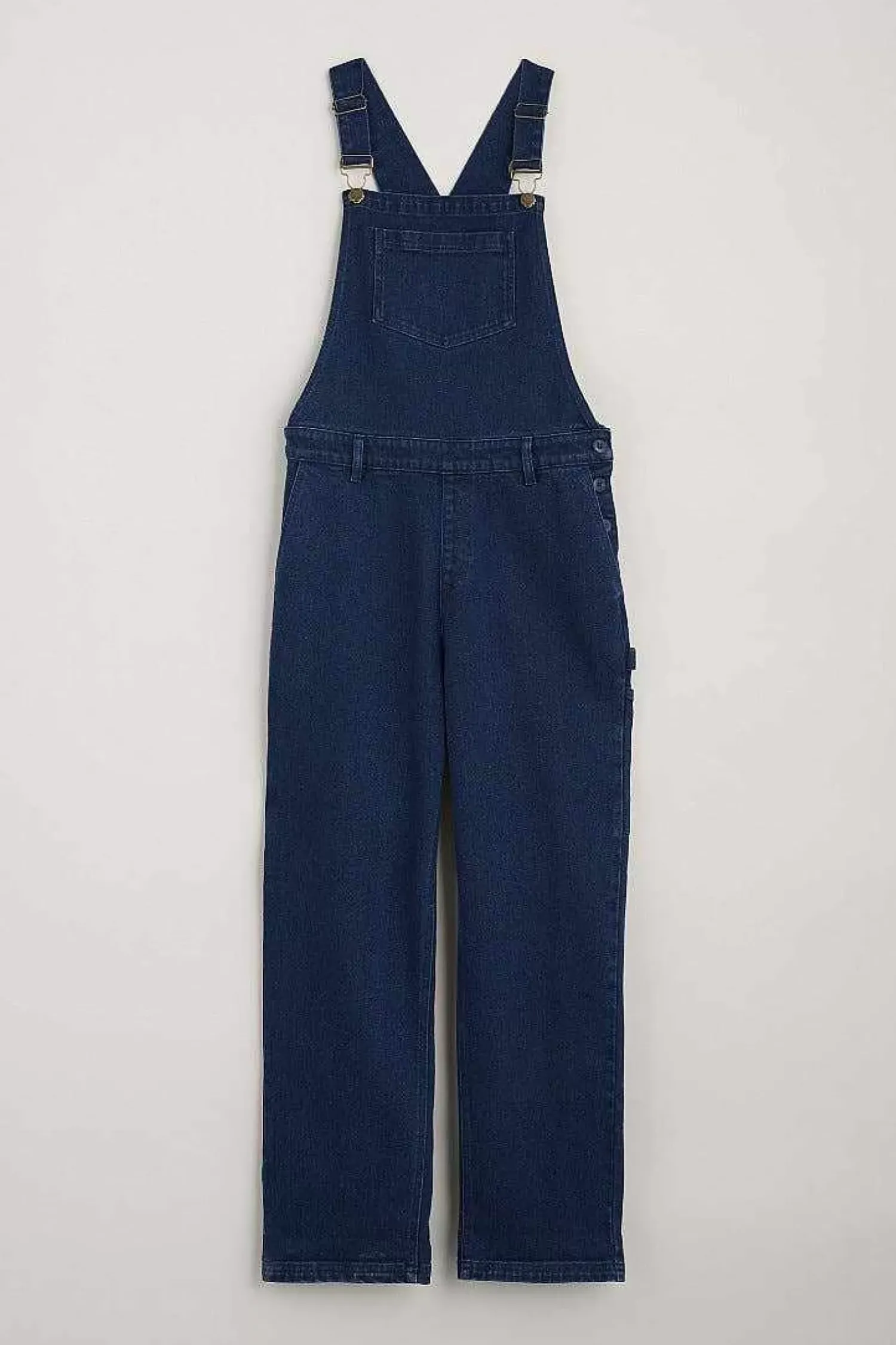 Trousers & Shorts<Seasalt Cornwall Rock Arch Dungarees Marine Overdye Tide