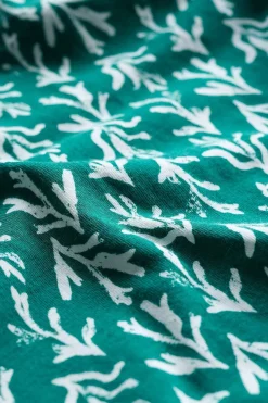 Dresses<Seasalt Cornwall Rose Trellis Wide Leg Jumpsuit Kelp Stamp Helford