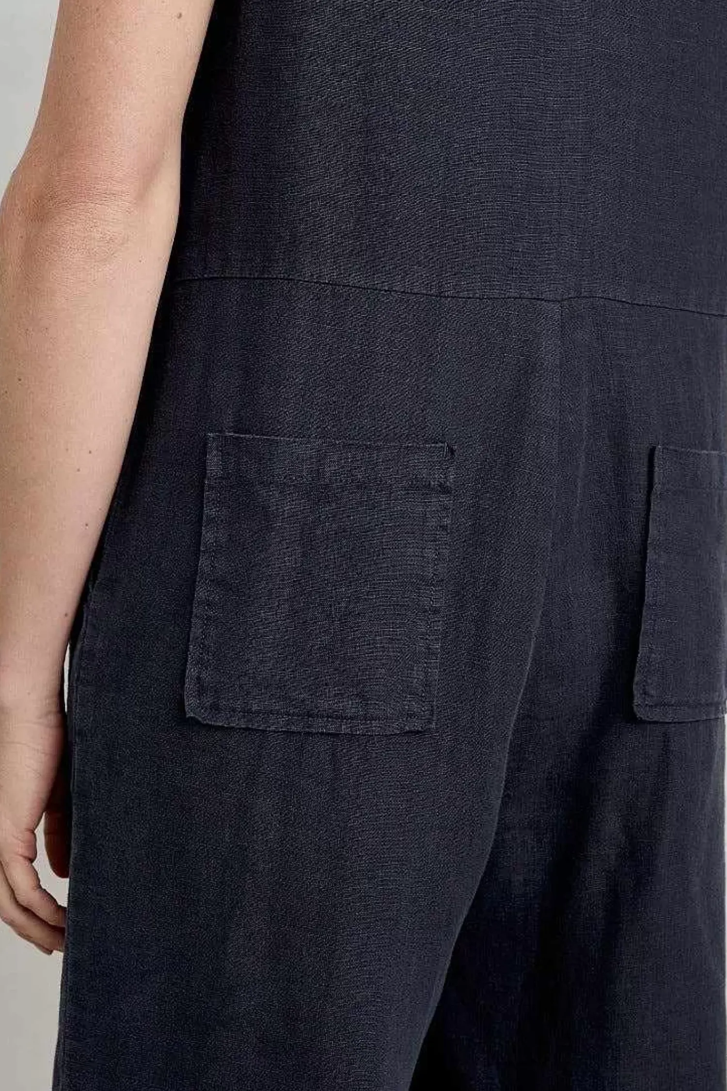 Trousers & Shorts<Seasalt Cornwall Salt Air Linen Jumpsuit Maritime