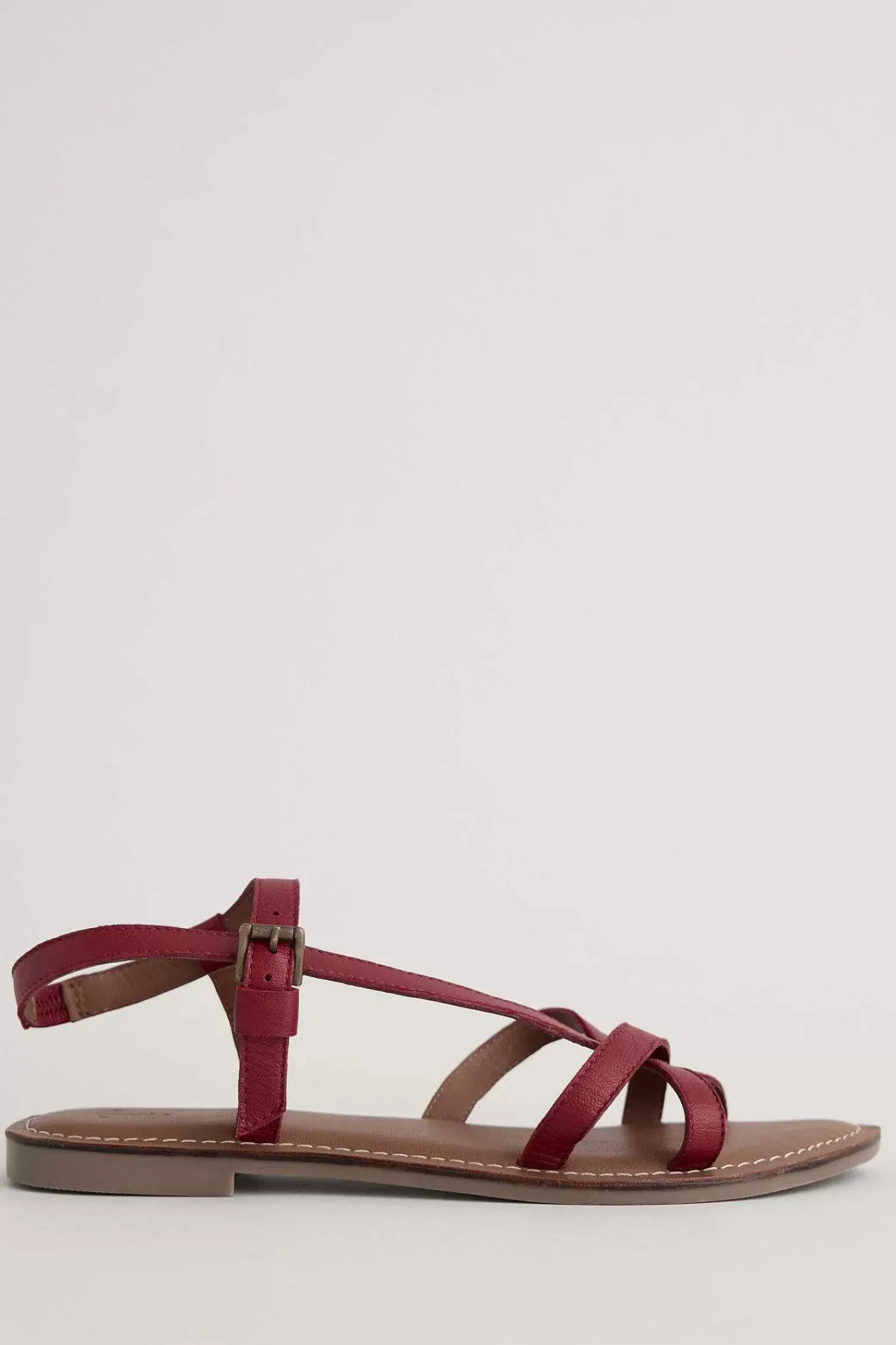 Sandals<Seasalt Cornwall Sea Step Strappy Leather Sandals Mainsail