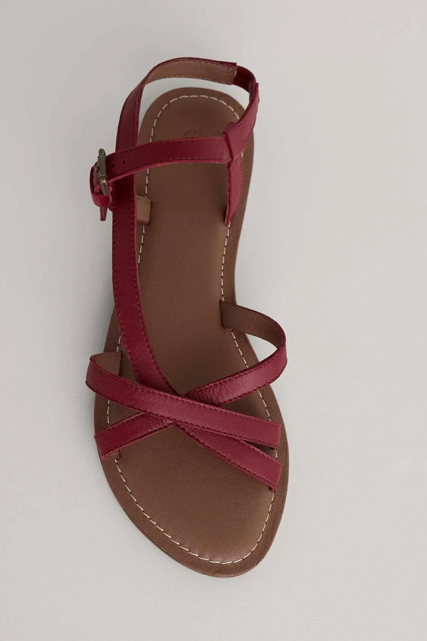 Sandals<Seasalt Cornwall Sea Step Strappy Leather Sandals Mainsail